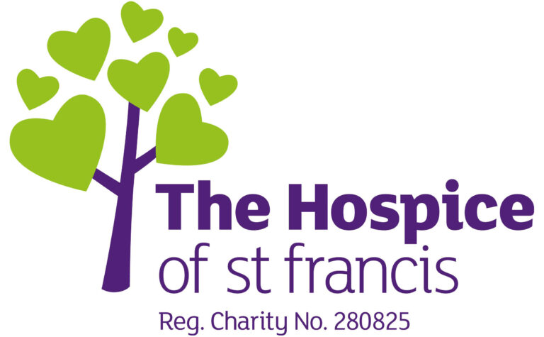 Logo for The Hospice of st francis